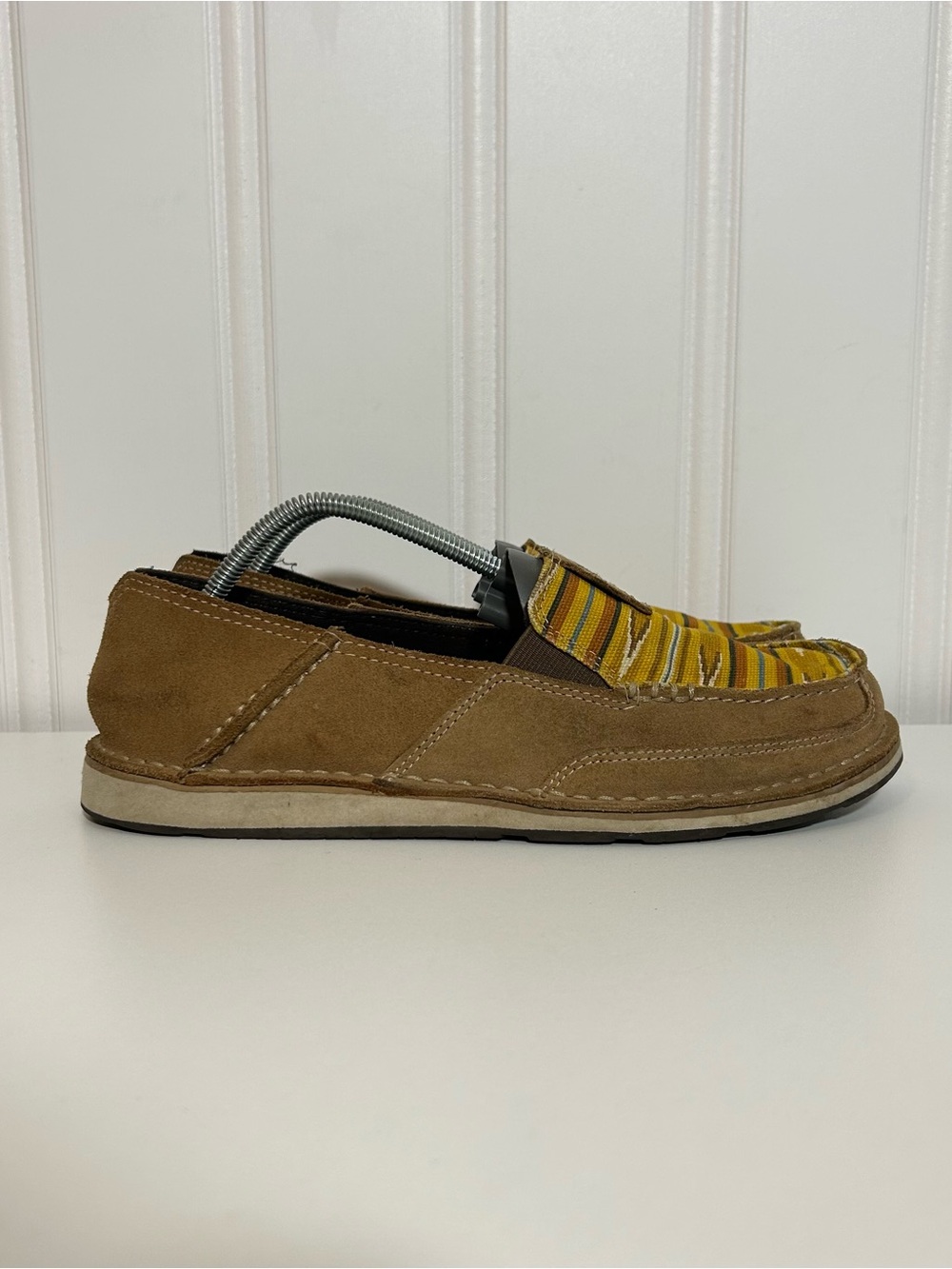 Ariat cruiser Navajo yellow brown loafers